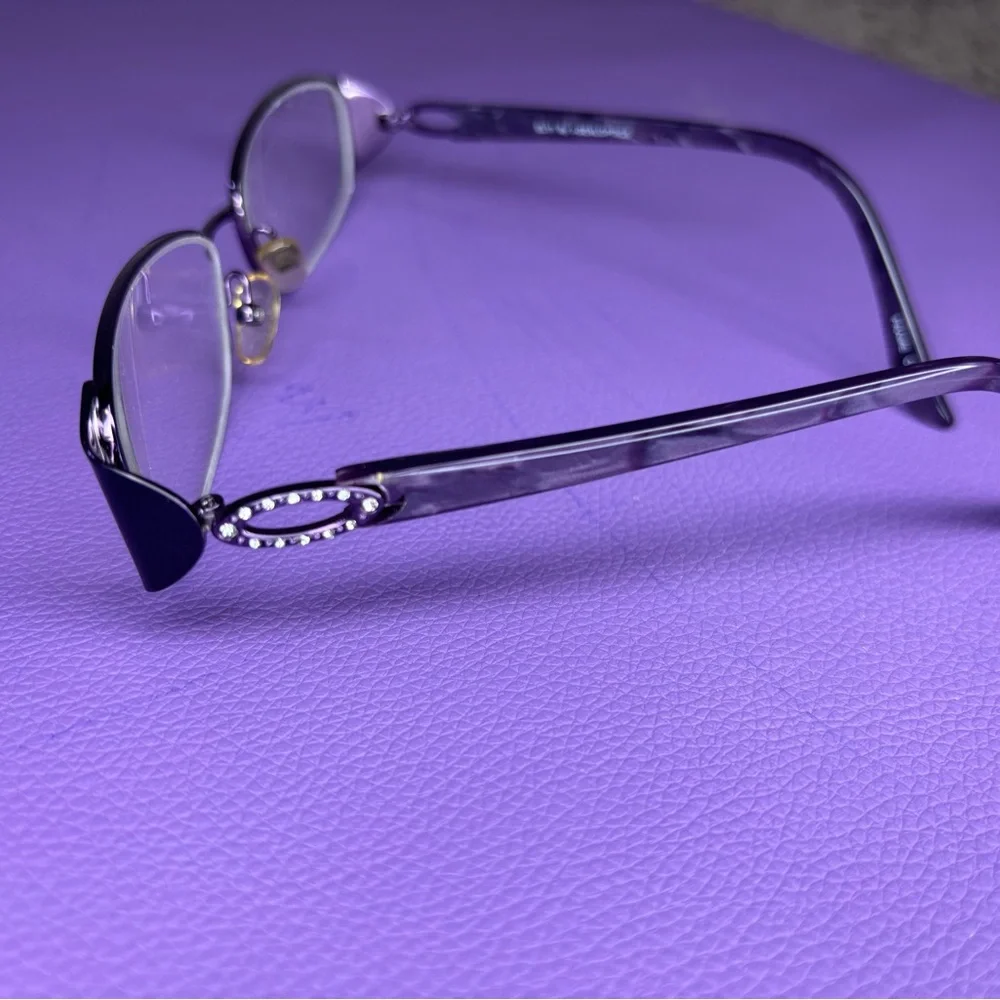 EL11‎ By I-DEALOPTICS Eyeglasses Purple